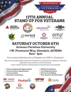 Glendale 12th Annual Stand Up for Veterans